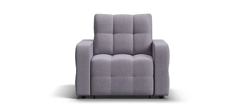 Денди кресло-кровать Рогожка Мальмо платина 1