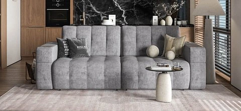 Диван Босс ХО велюр Роял агат / Камень 2