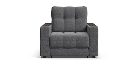 Босс кресло-кровать Рогожка Мальмо серый 1
