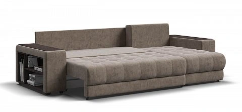 Угловой диван Босс ХЛ велюр Роял тауп 3