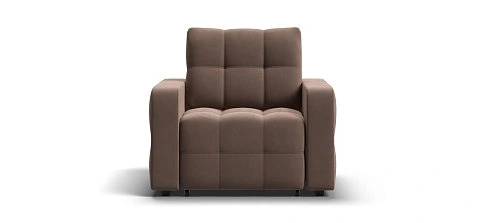 Денди кресло-кровать велюр Монолит мокко 1