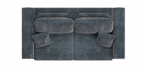 Диван-кровать Босс Модуль Шенилл Глосс карбон 3