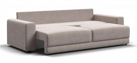 Диван Босс Прайм велюр Монолит латте 3