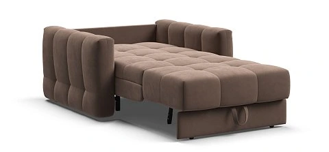 Босс Слип кресло-кровать велюр Монолит мокко 3