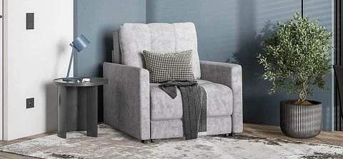 Босс Лофт кресло-кровать велюр Роял агат 2