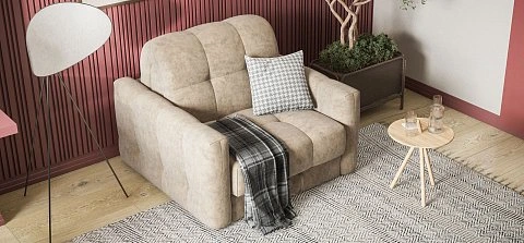 Босс Слип кресло-кровать велюр Роял тауп 2