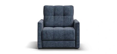 Босс Лофт кресло-кровать велюр Роял синий 1