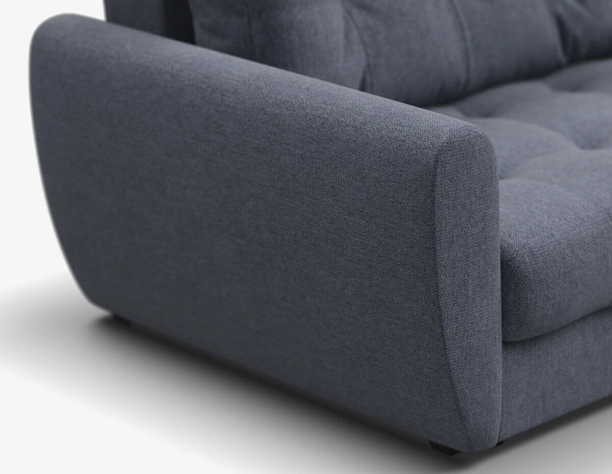 Все углы мягкие и безопасные.