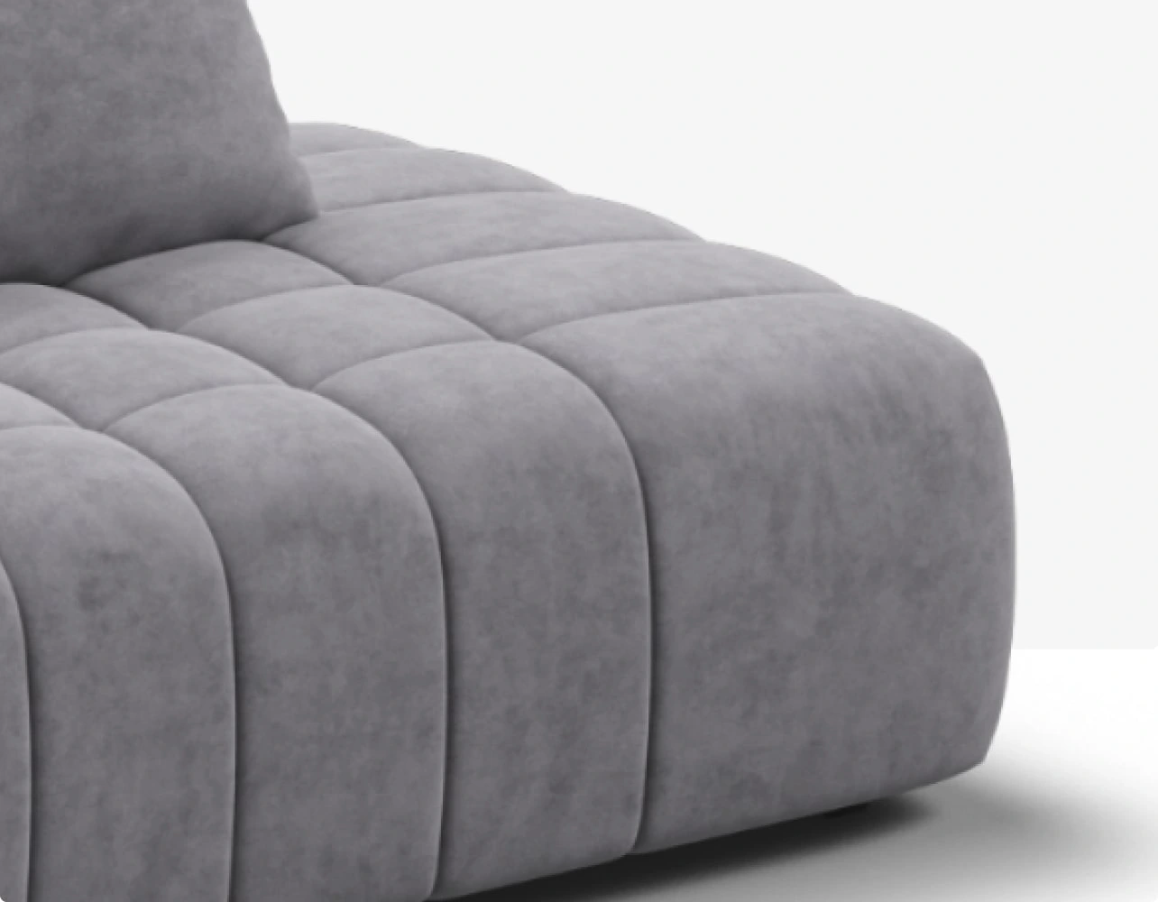 Чехол с ультропышной стежкой на холконе и усиленными утяжками