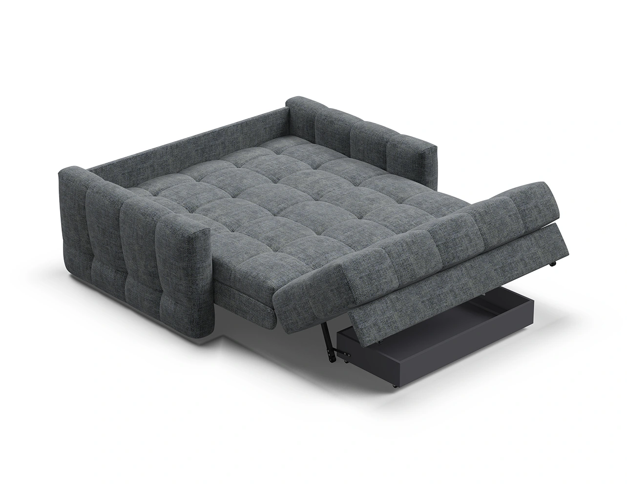 Механизм BOSS FIX. Посадочная часть фиксируется под углом 50° и позволяет убрать или достать вещи без лишних усилий