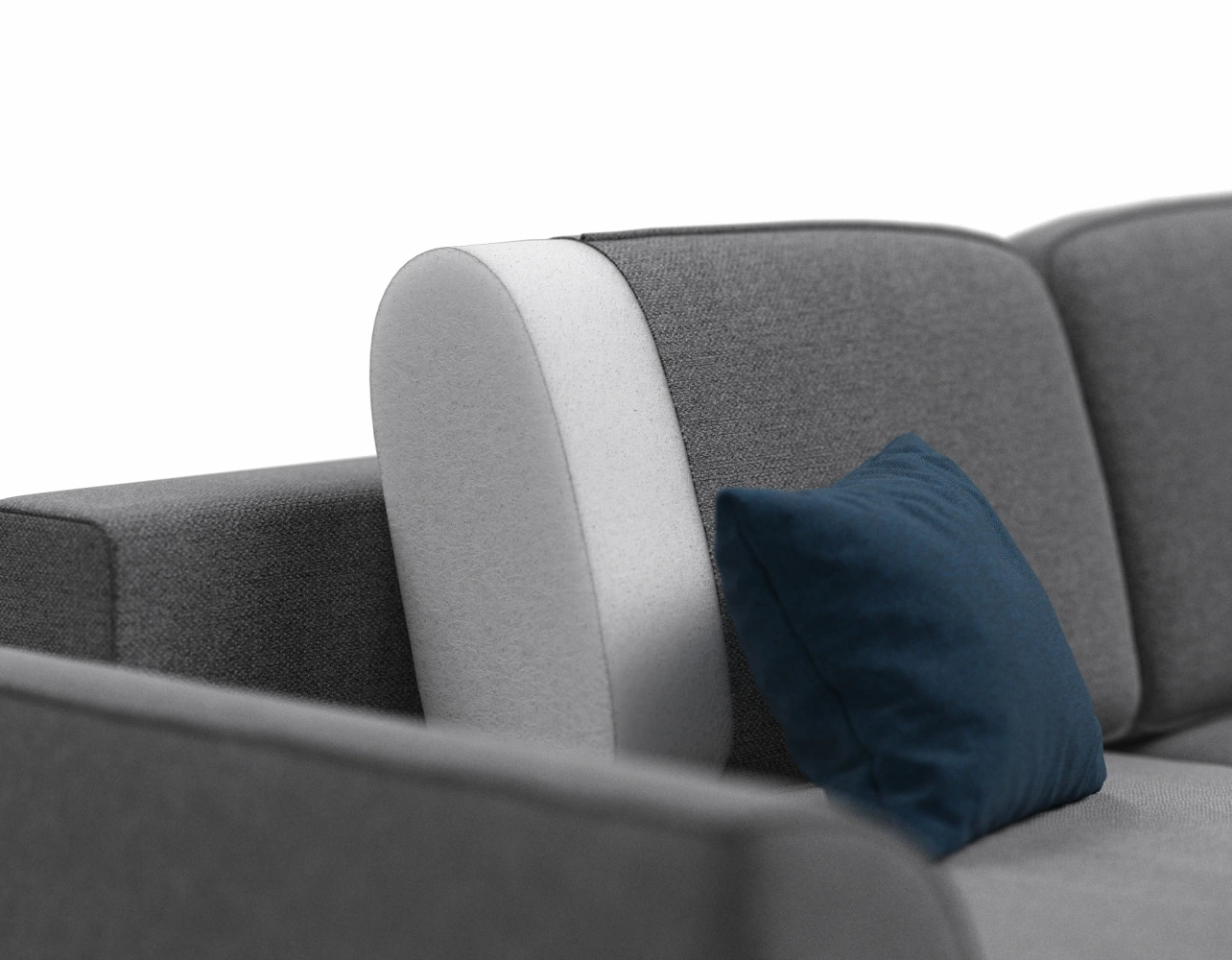 Мягкие подушки из формованной пены - обеспечивают комфортную посадку, не деформируясь и быстро восстанавливая форму