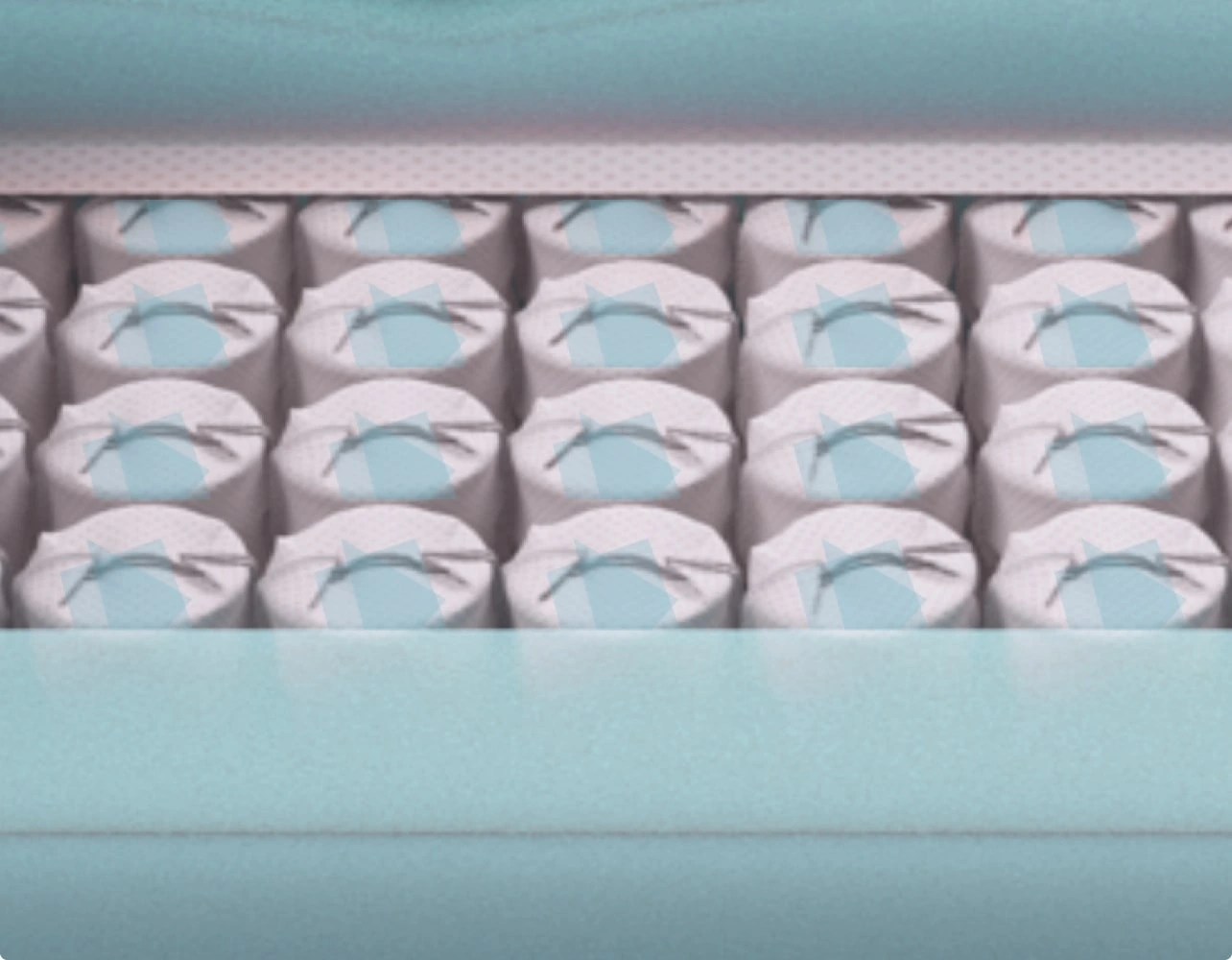 Усиленный блок независимых пружин  из антикоррозионной стали обеспечивает анатомический эффект