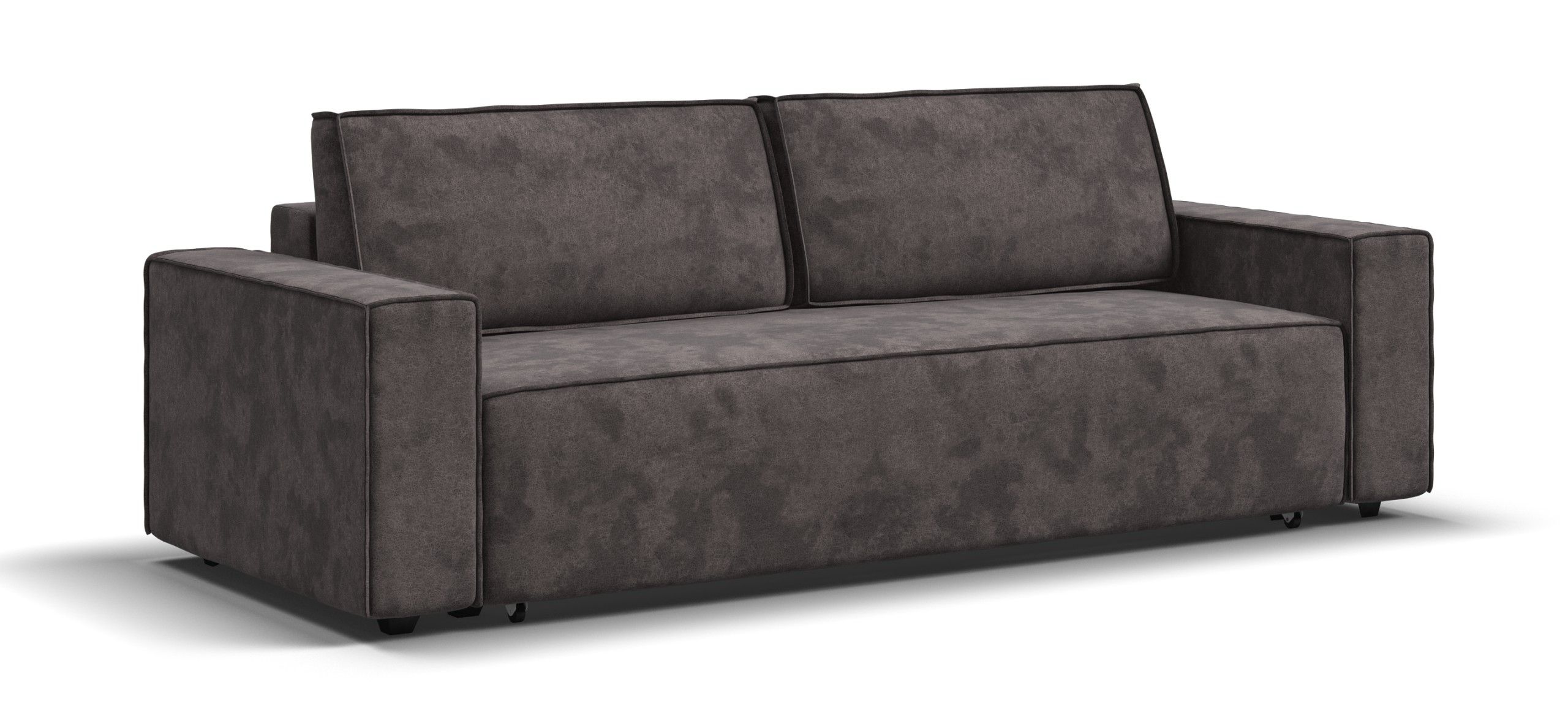 Диван Норд велюр Алькантара серый 28999₽