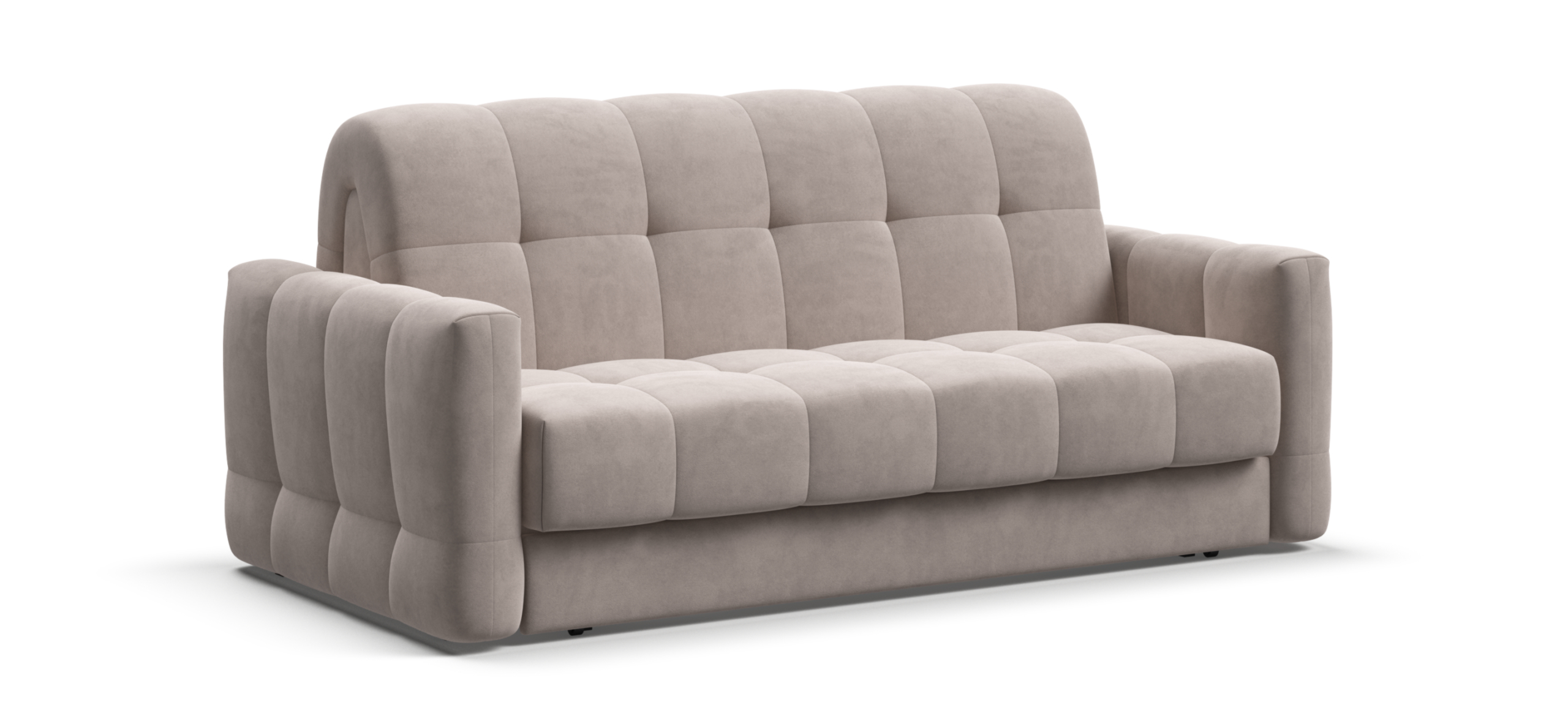 Диван Босс Слип 160 велюр Монолит латте 59700₽