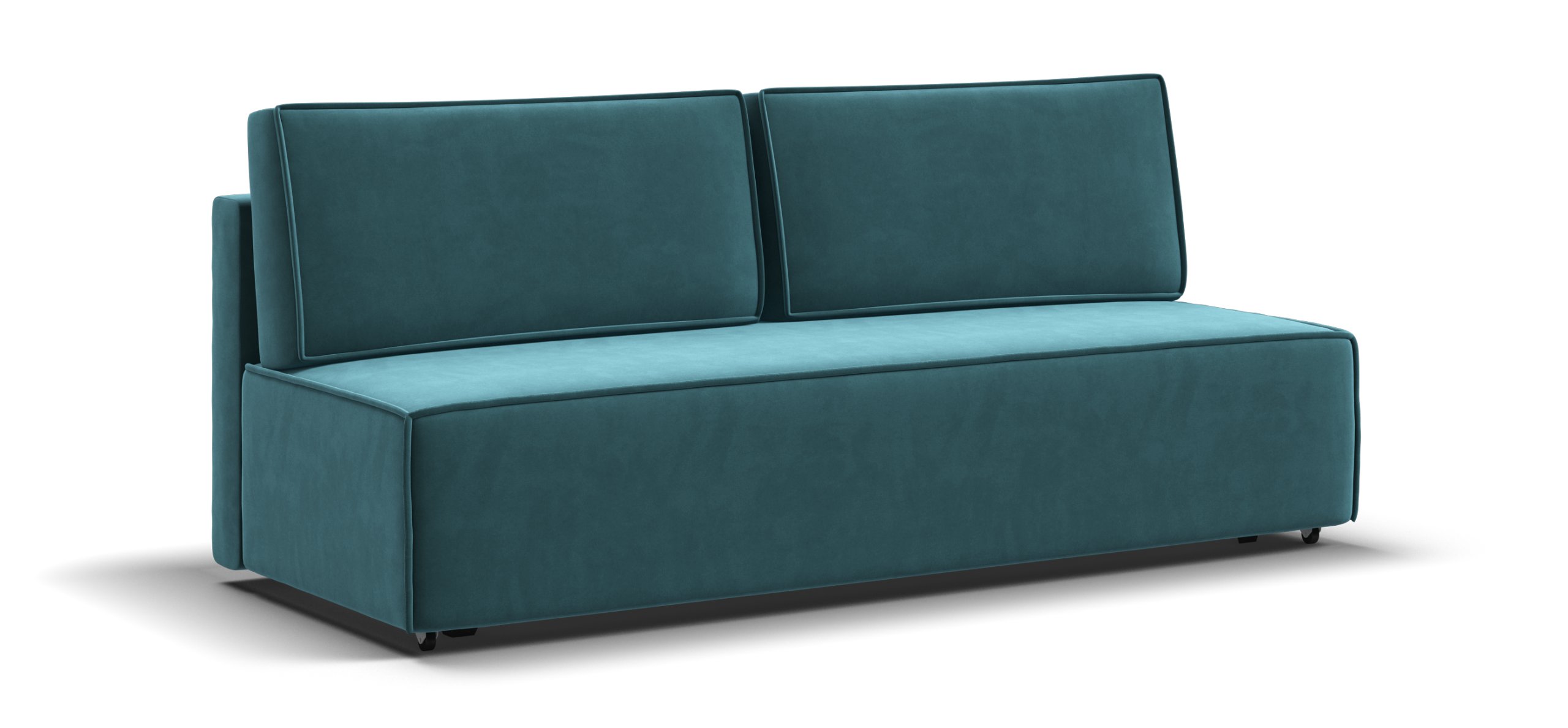 Диван Норд мини велюр Монолит зеленый 27999₽