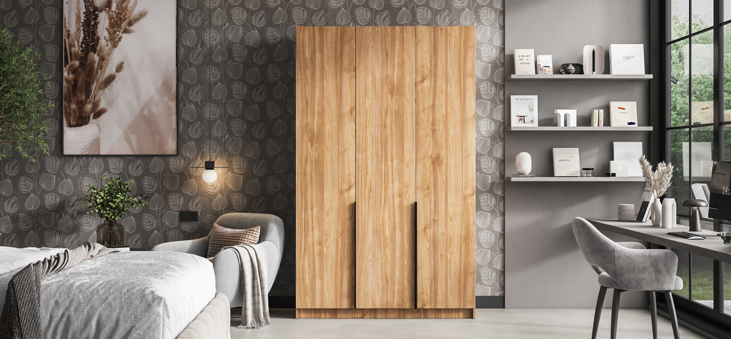 Акция «2 по цене 1»: при покупке Стеллажа 220 и шкафа Рим