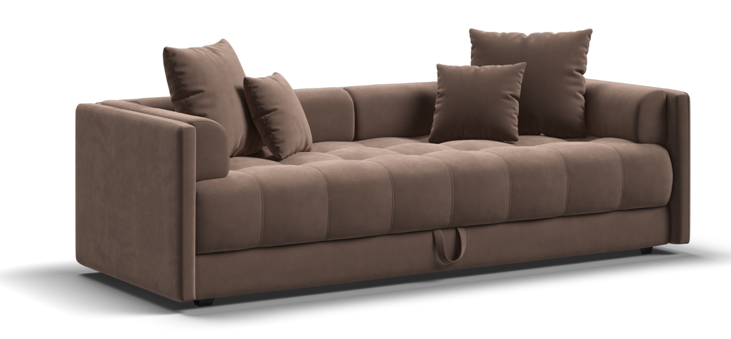 Тахта Босс велюр Монолит мокко 35700₽