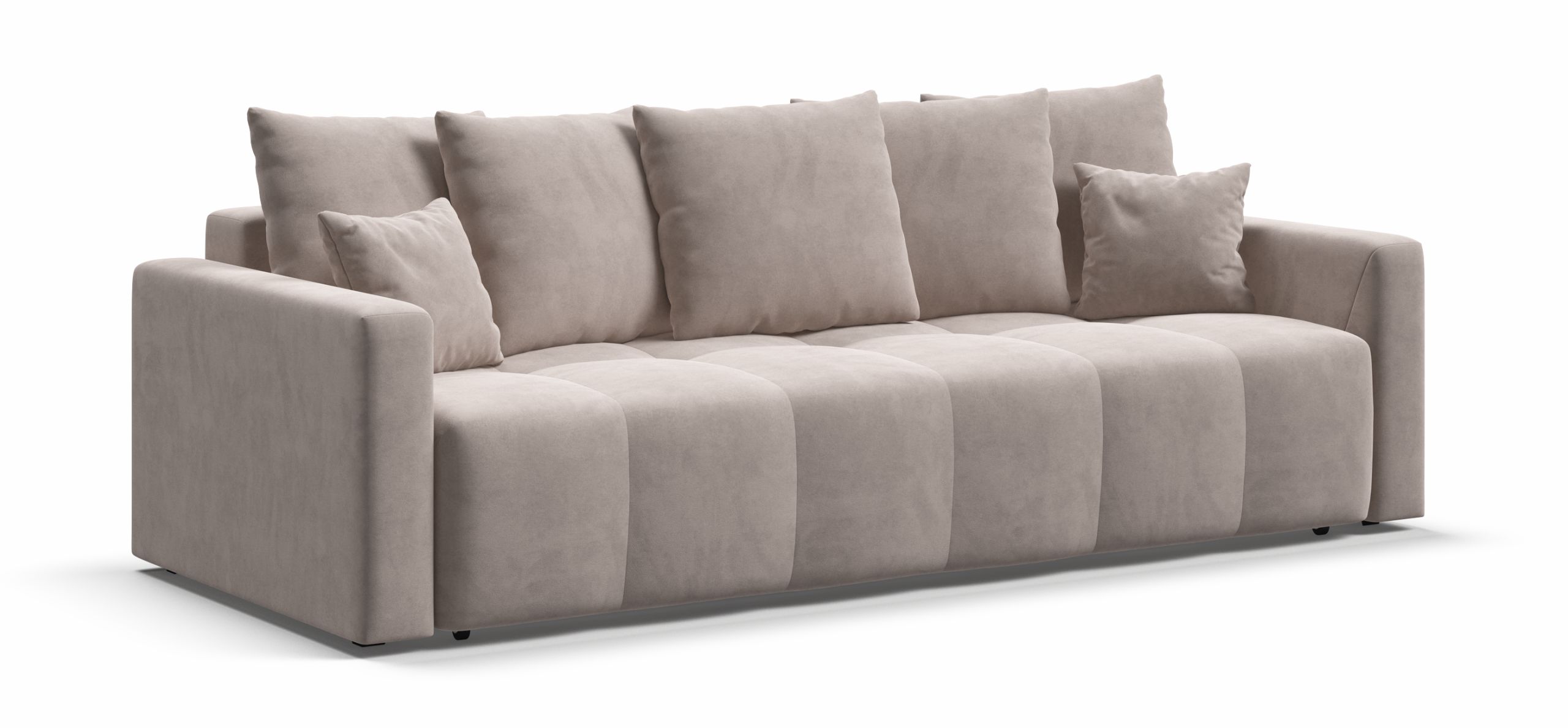 Диван Босс Тренд велюр Монолит латте 48400₽