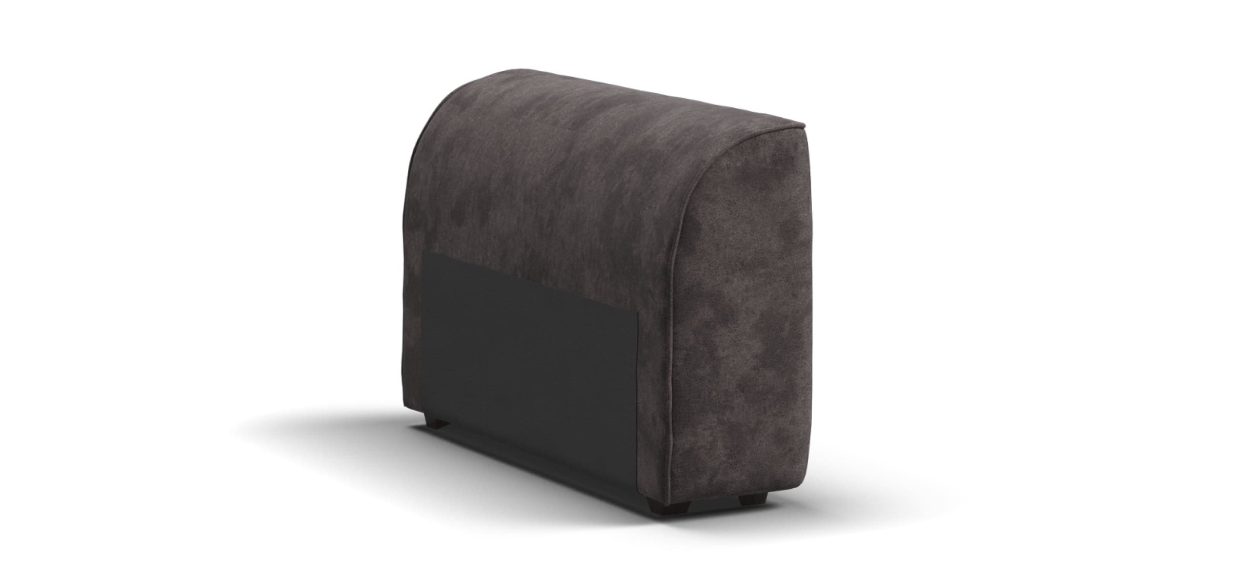 Кинг Модуль подлокотник 2 шт велюр Алькантара серый 11700₽