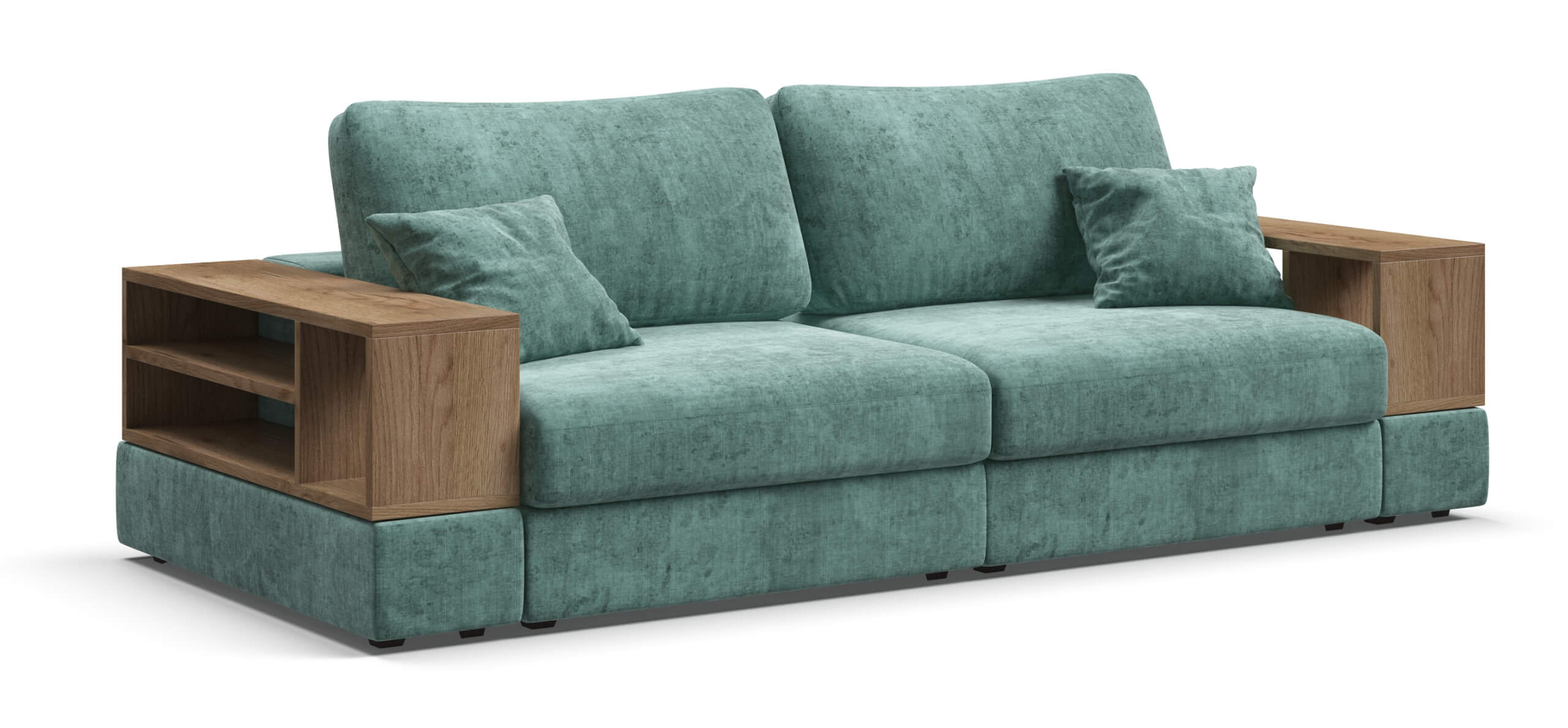 Диван-кровать Босс Модуль Шенилл Глосс минт 99800₽