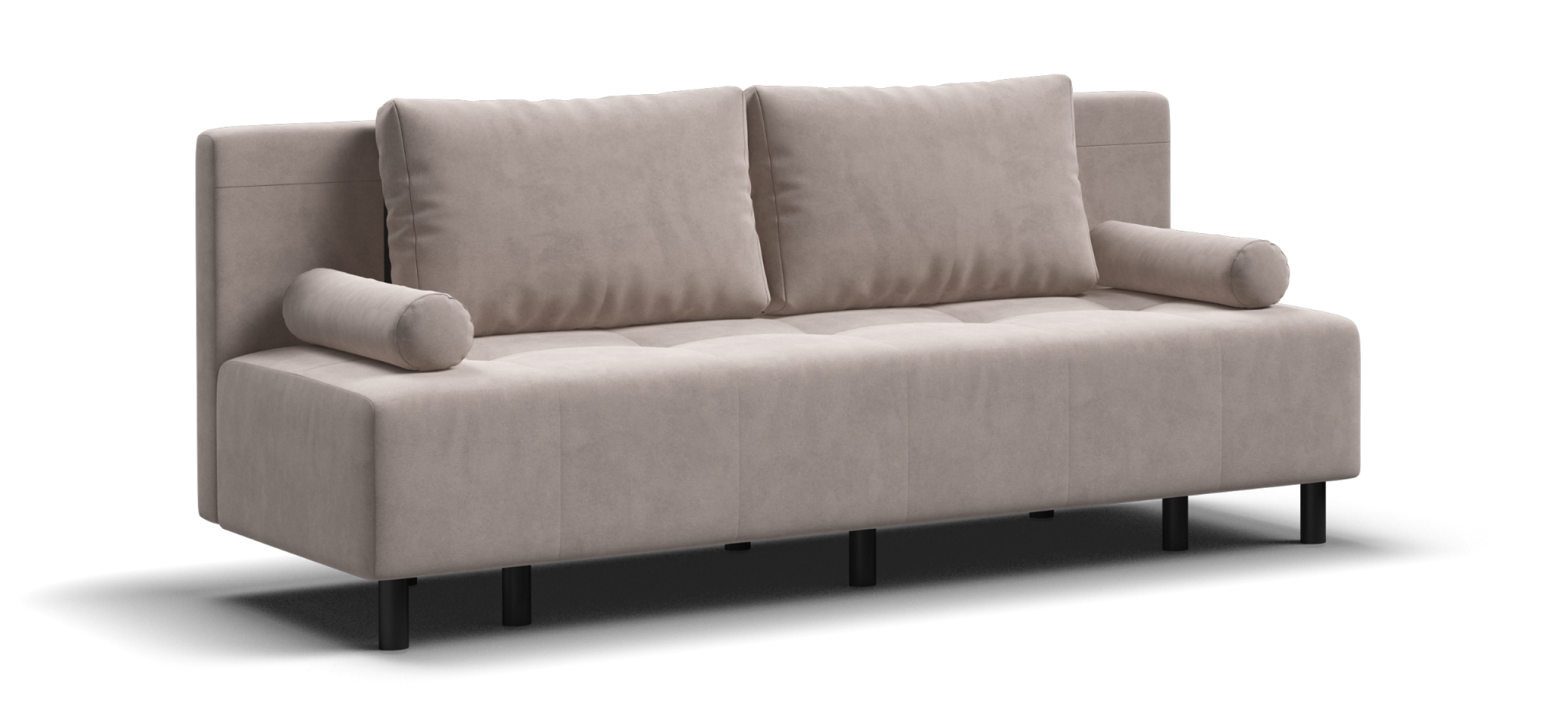 

Диван Бостон Мини велюр Монолит латте