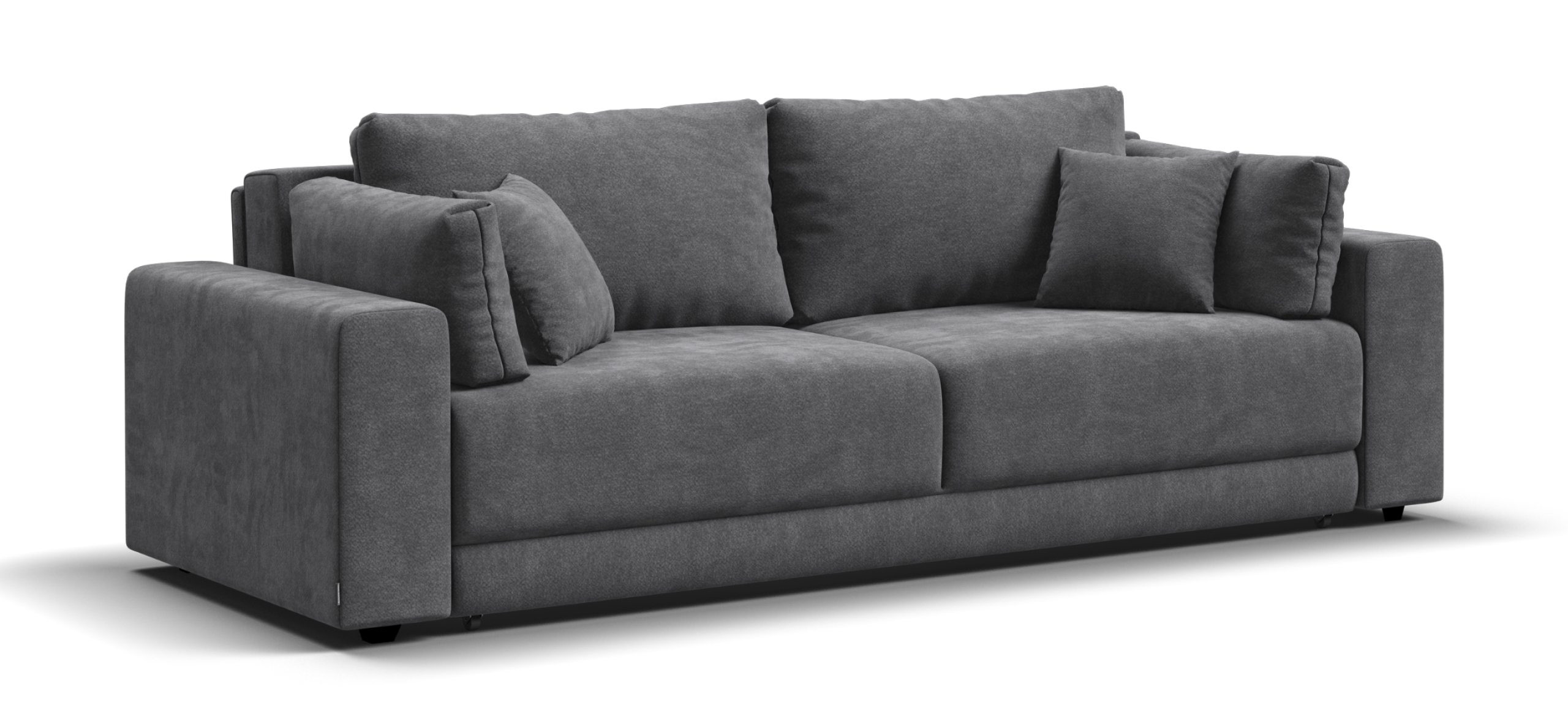 Диван Босс Прайм Шенилл Клауд графит 59700₽