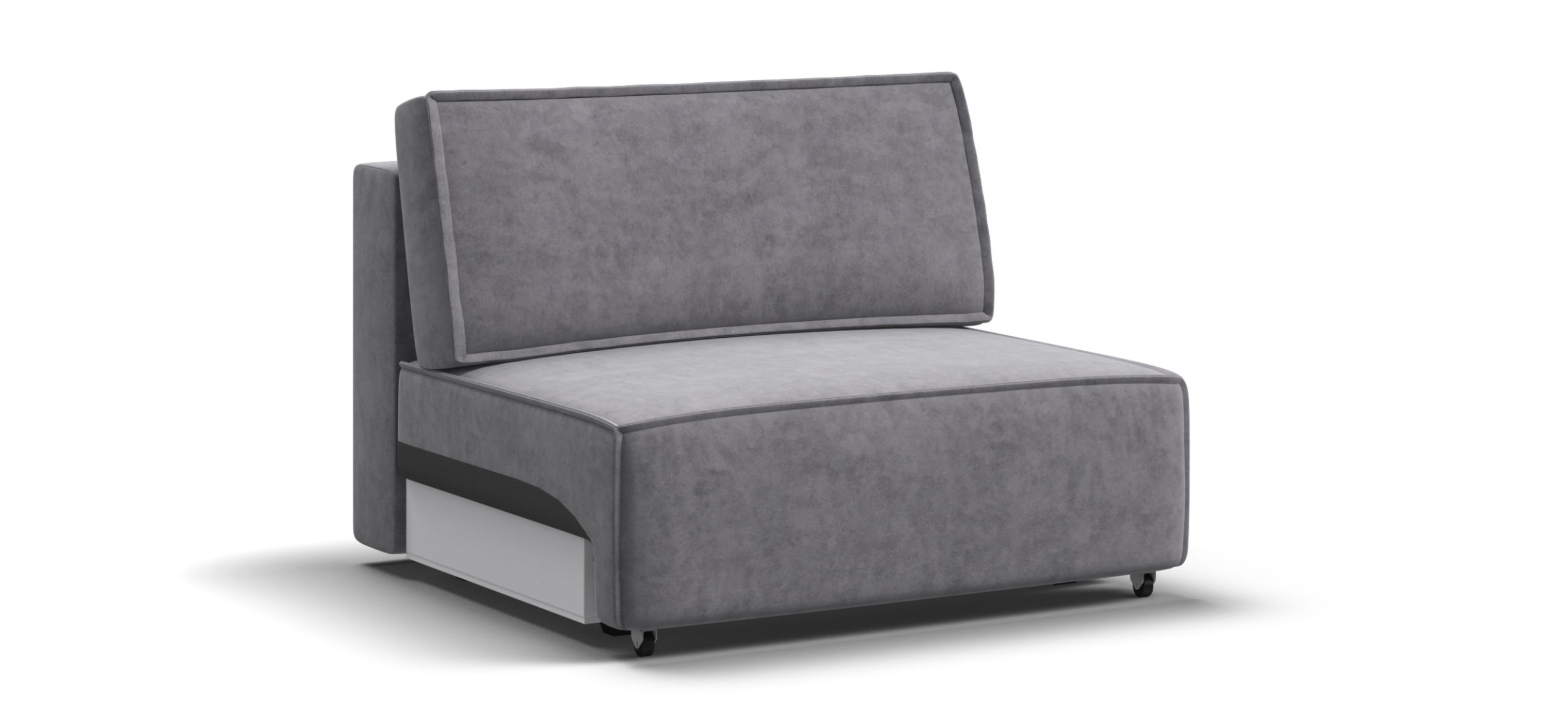 Босс Софт Модуль спальное место велюр Роял агат