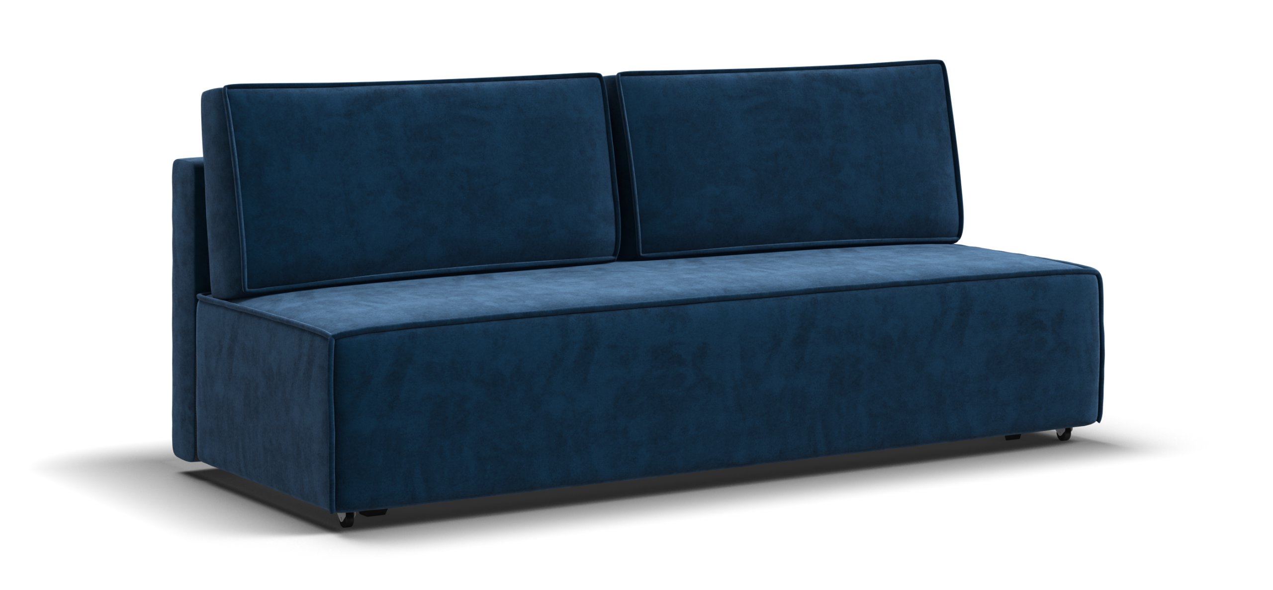 Диван Норд мини велюр Монолит синий 27999₽