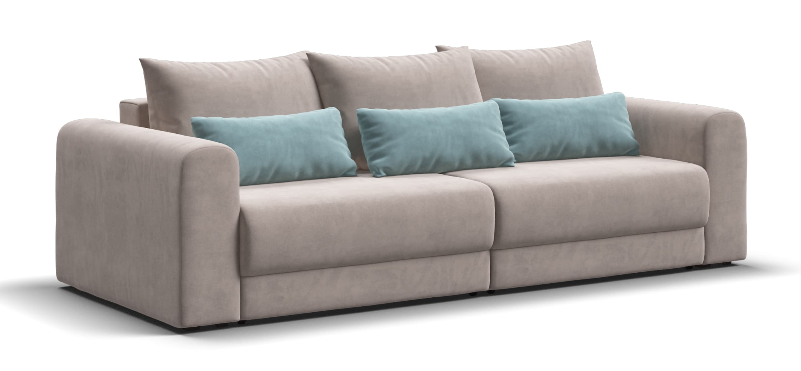 

Модульный диван Ричмонд Модуль велюр Монолит латте