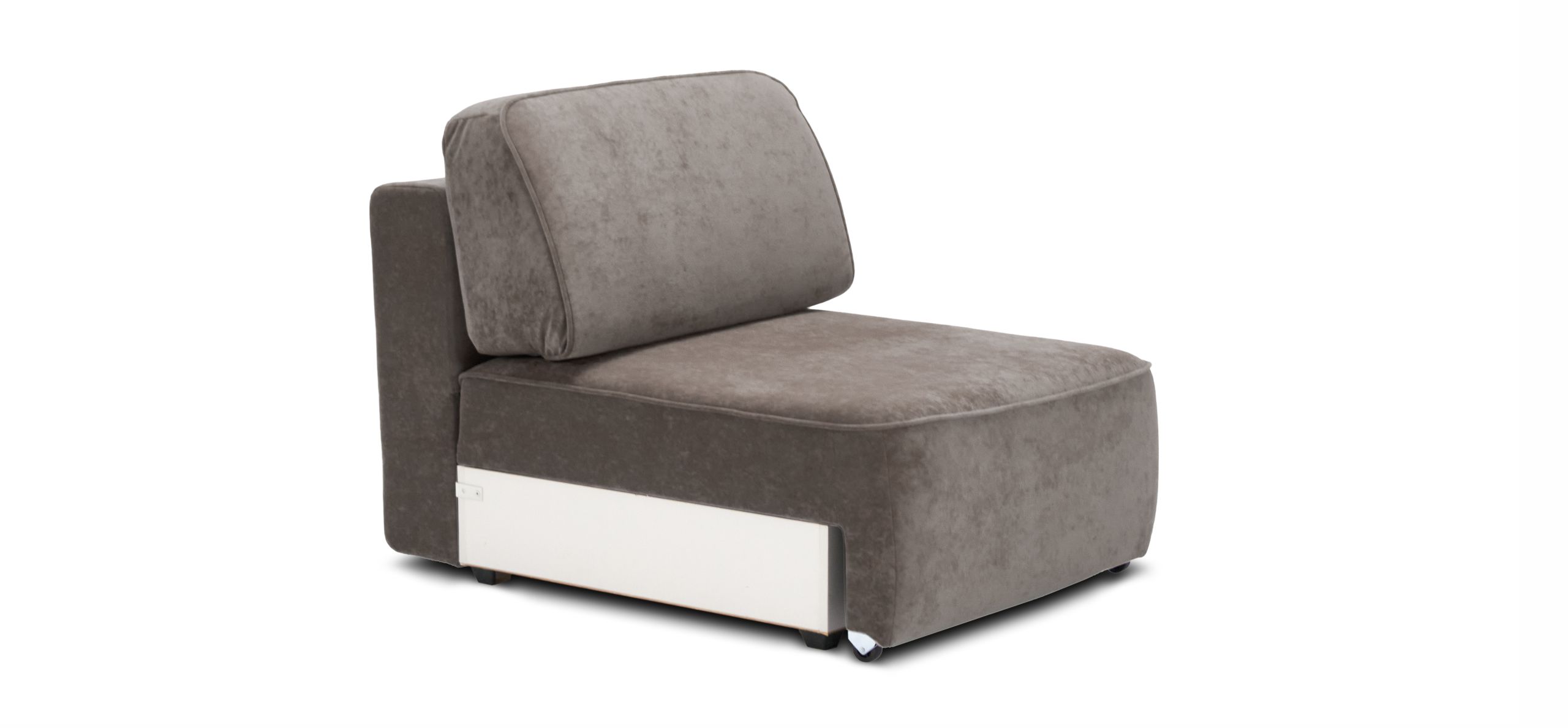 Кинг Модуль спальное место велюр Роял тауп 25700₽