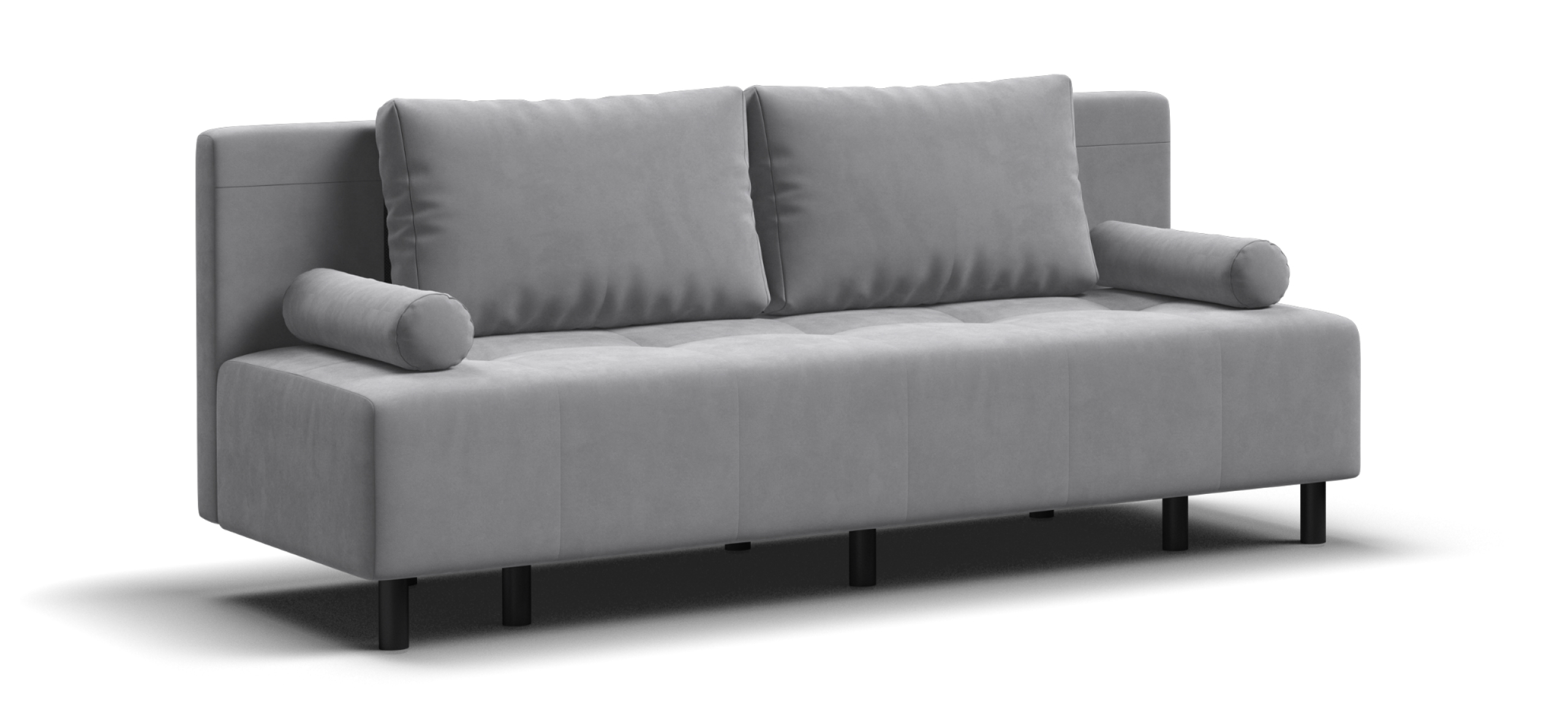 Диван Бостон Мини велюр Монолит сталь 19999₽