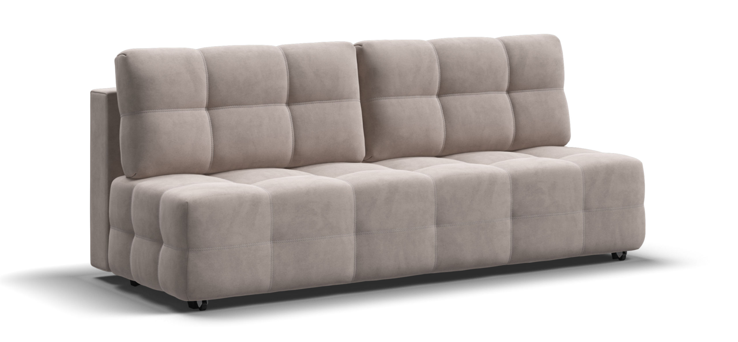 Диван Денди Мини велюр Монолит латте 26999₽