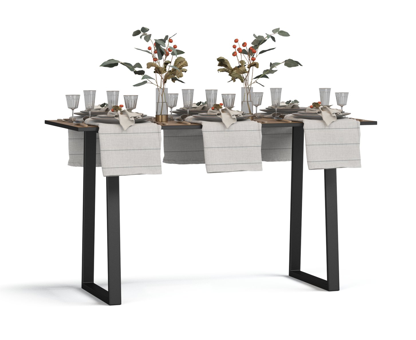 

Стол Лофт-125 Крафт табачный