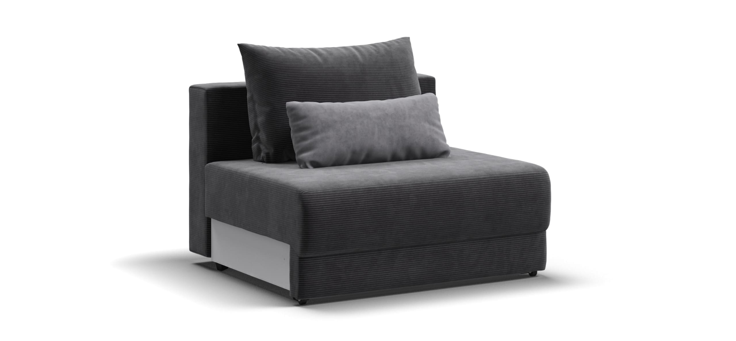 Ричмонд Модуль спальное место Вельвет Корд графит 20999₽