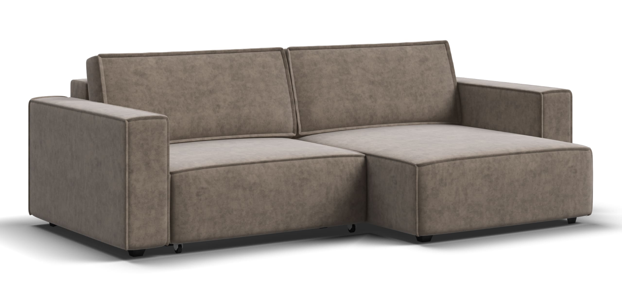 Угловой диван Босс Софт Модуль велюр Роял тауп 71000₽