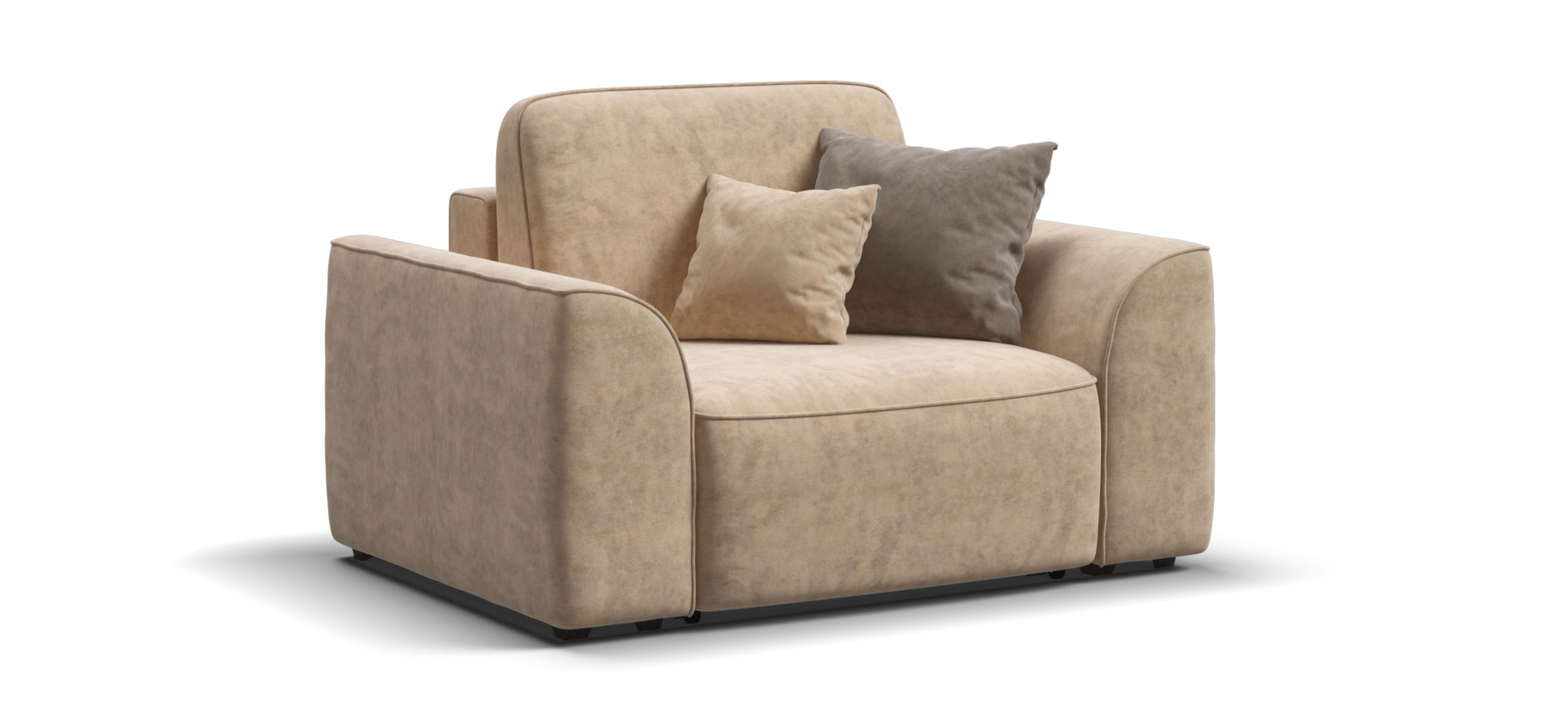 Кресло Кинг Модуль велюр Роял шампань 40300₽