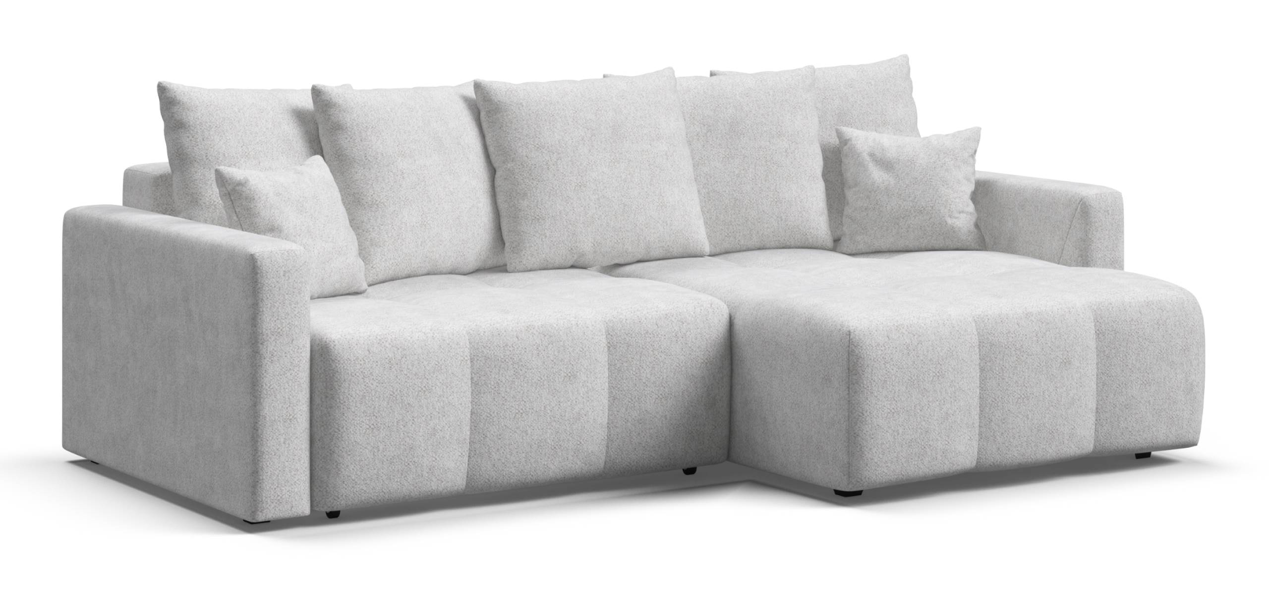 Угловой диван Босс Тренд Шенилл Клауд крем 65700₽