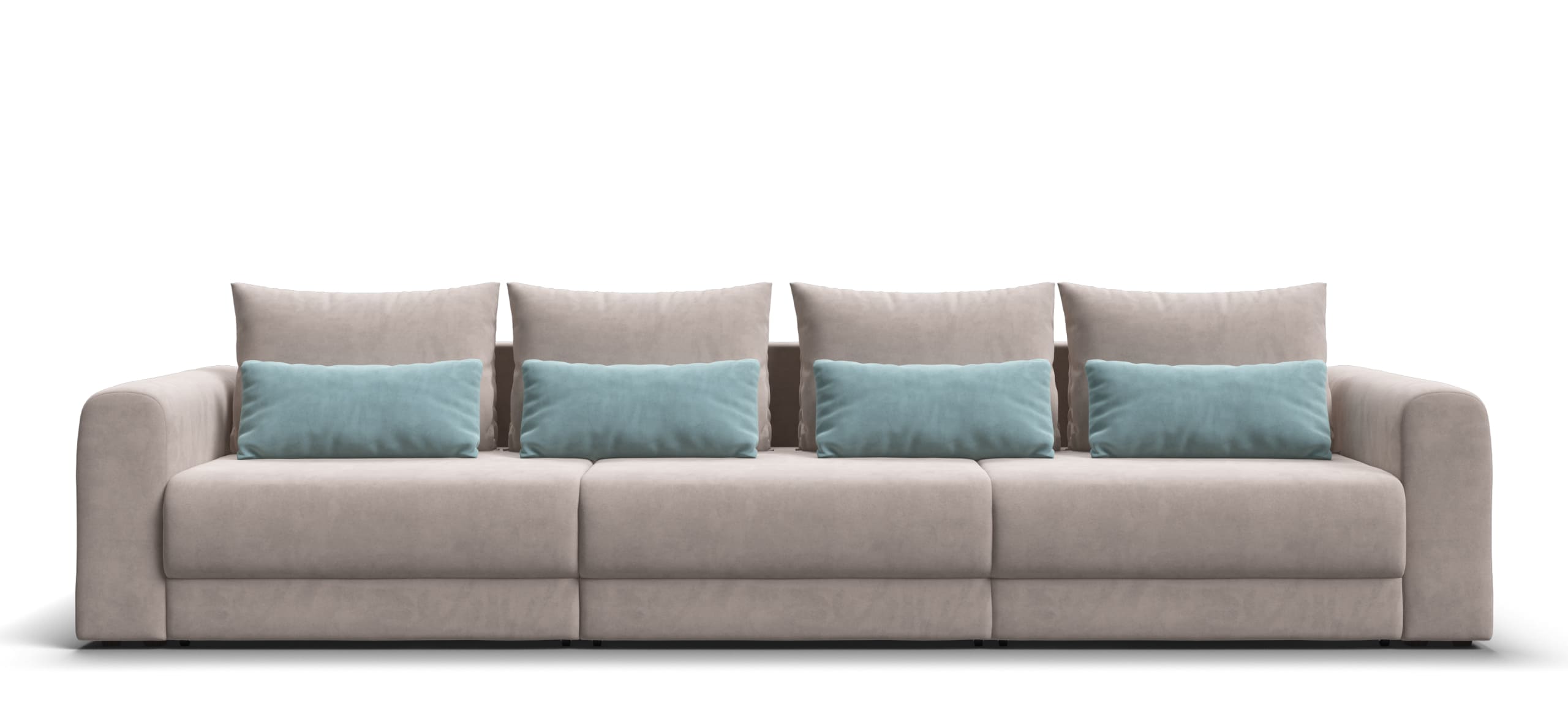 Модульный диван Ричмонд Модуль Макс велюр Монолит латте 65996₽