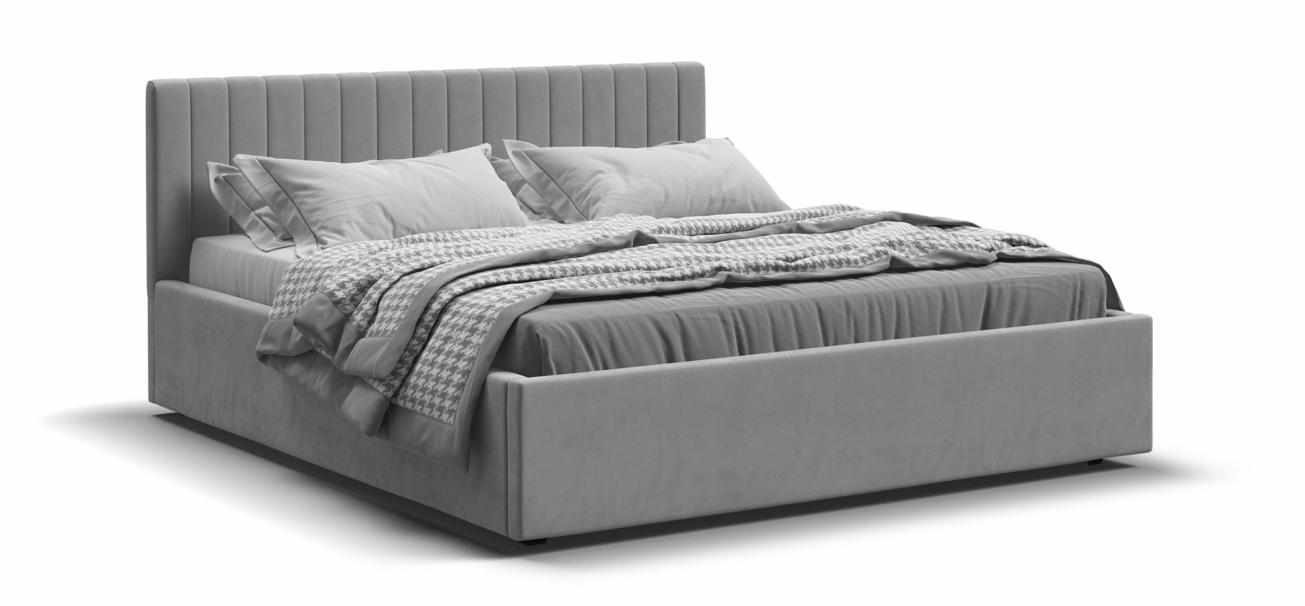 Ронда КроватьПМ 160200 велюр Монолит сталь 26999₽