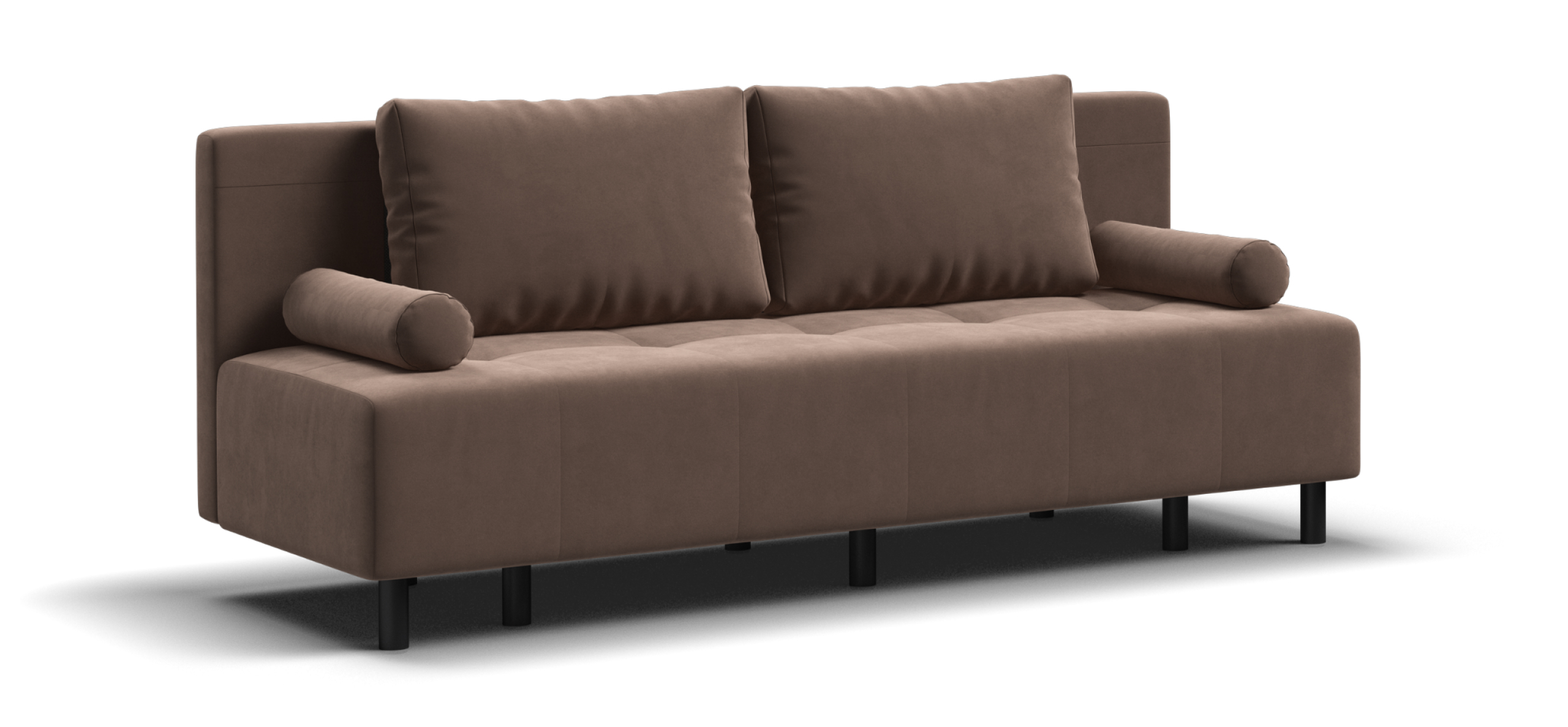 Диван Бостон Мини велюр Монолит мокко 19999₽