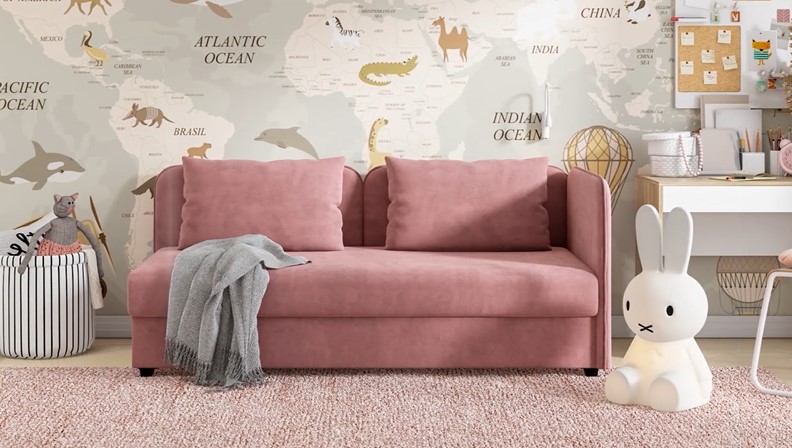 Тахта Ирис велюр Монолит латте