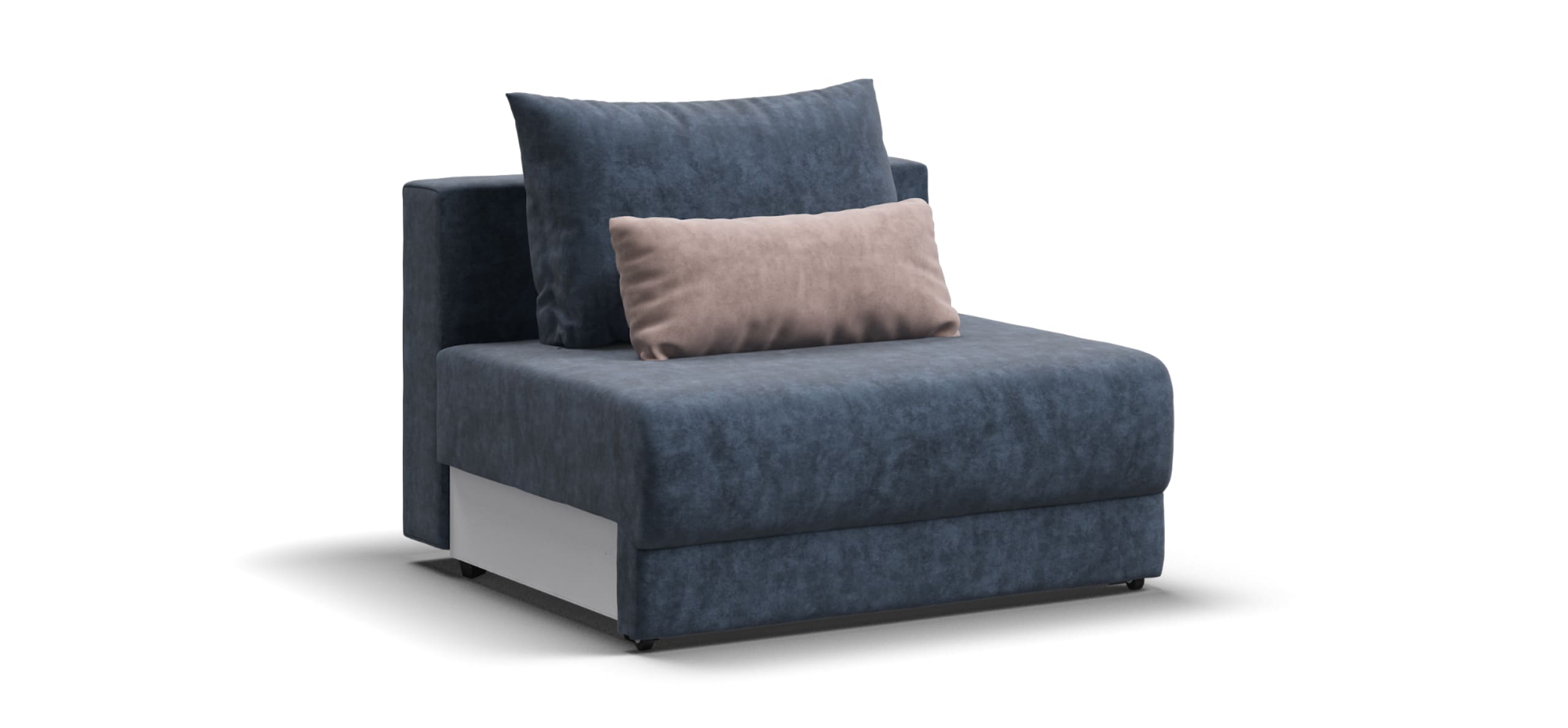 Ричмонд Модуль спальное место велюр Роял синий