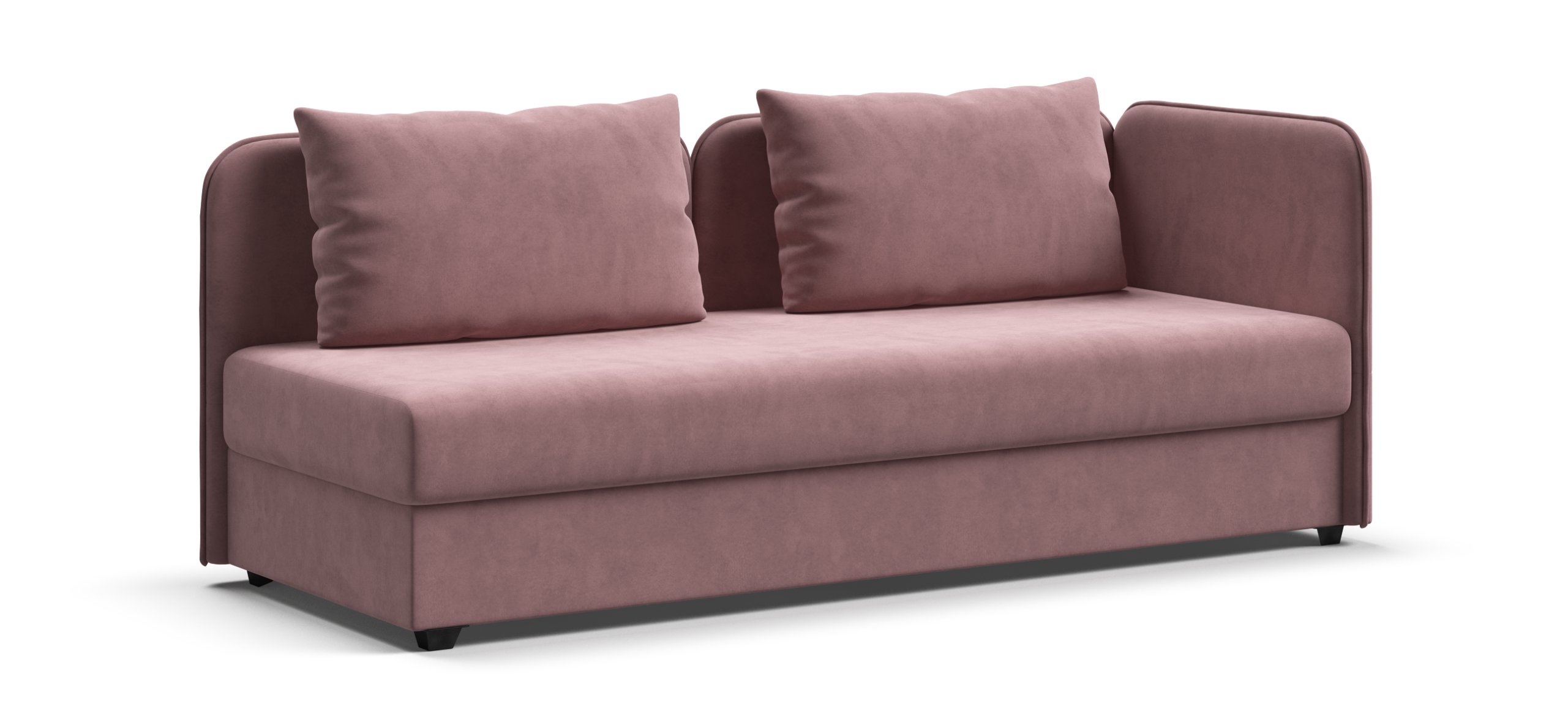 Тахта Ирис велюр Монолит розовый 29999₽