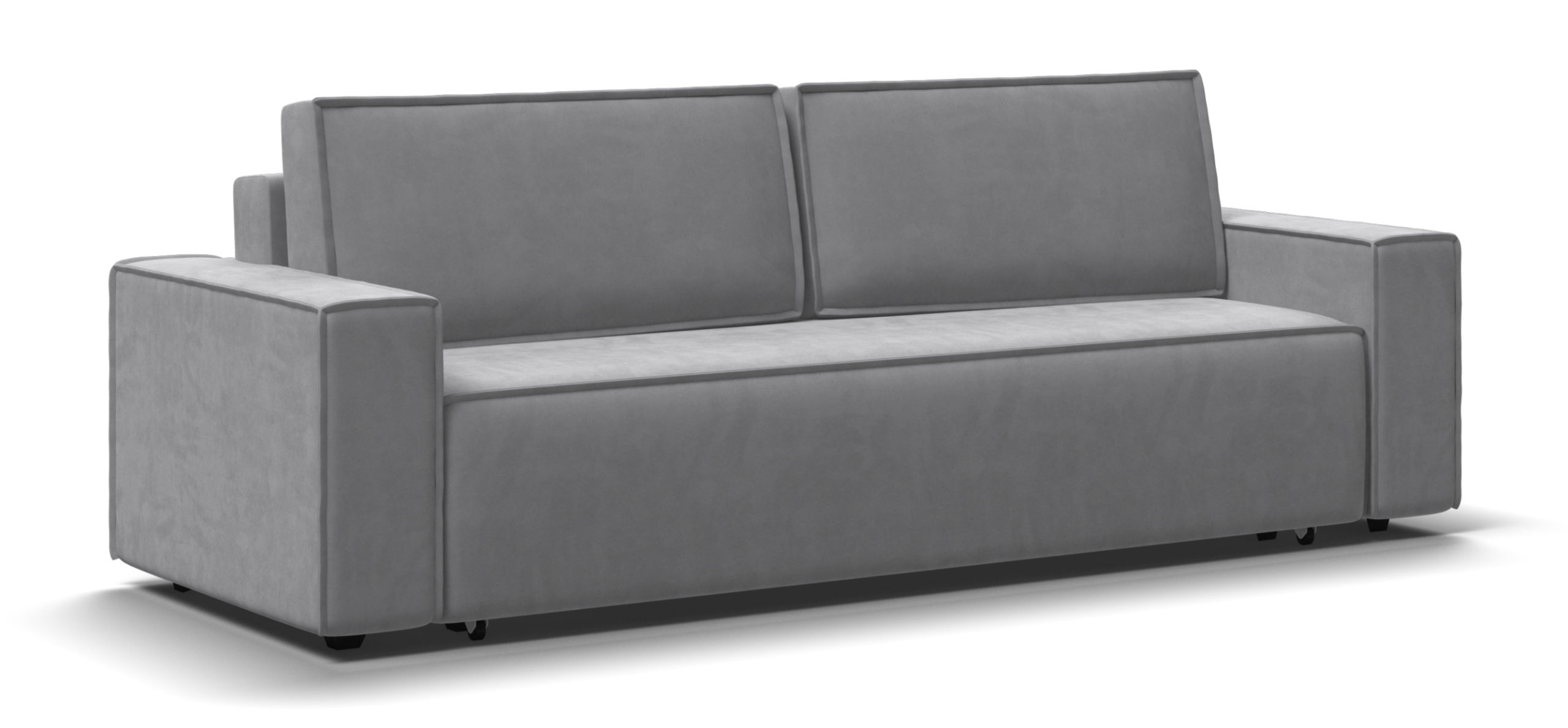 Диван Норд велюр Монолит сталь 28999₽