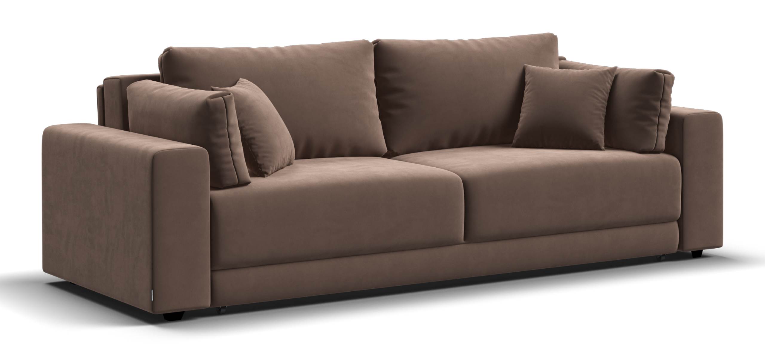 Диван Босс Прайм велюр Монолит мокко