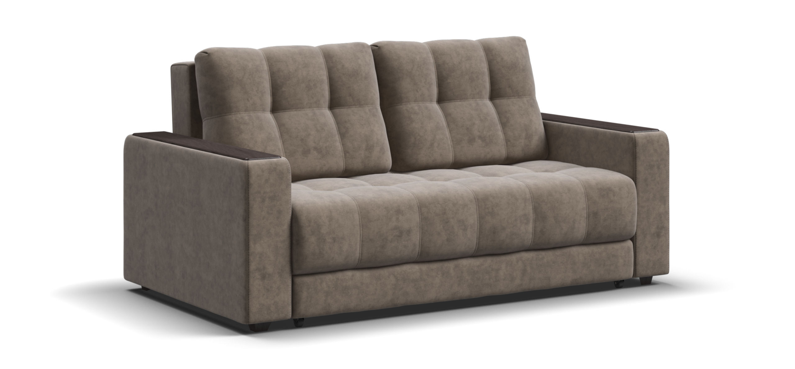 

Диван Босс двухместный велюр Роял тауп