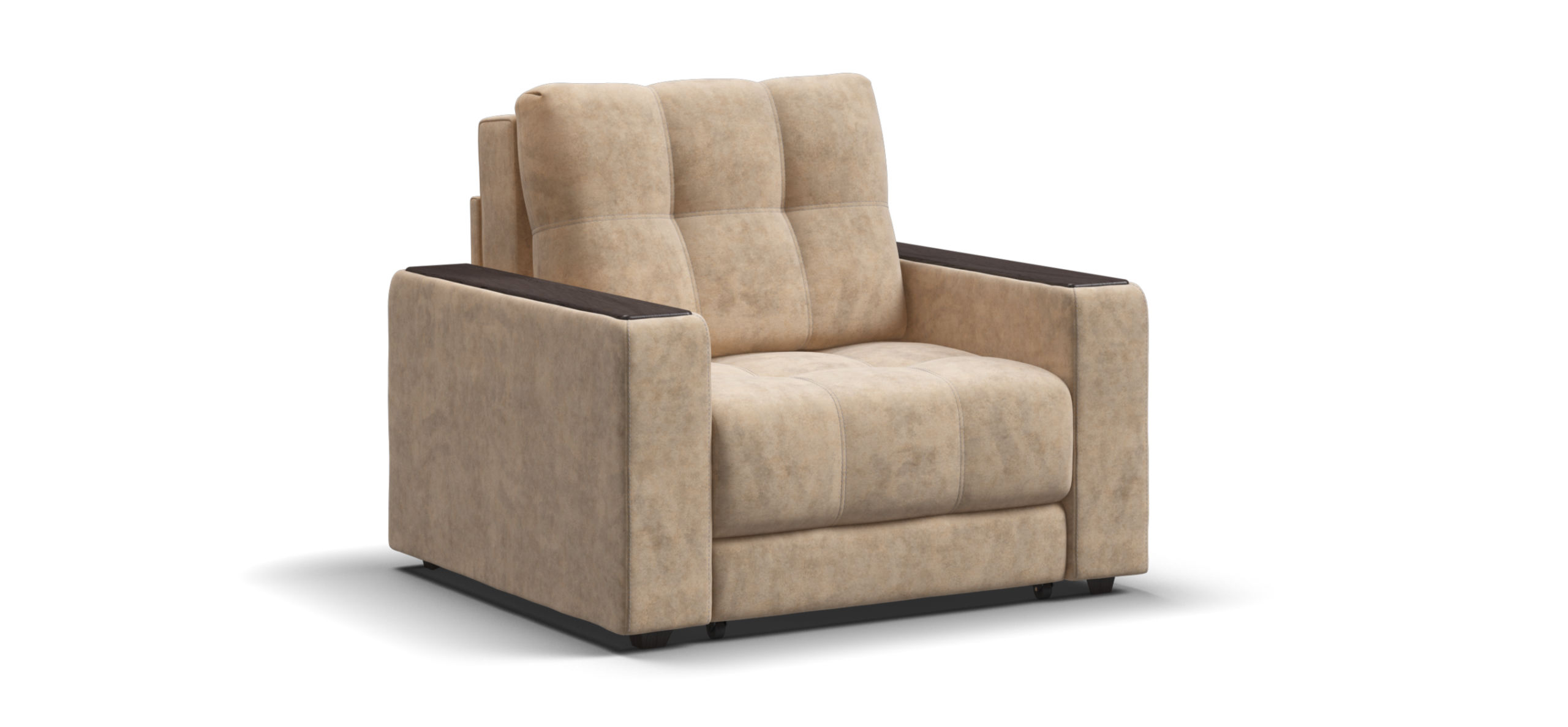 Босс кресло-кровать велюр Роял шампань 29700₽