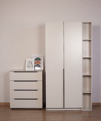 Босс Стандарт 80*220 шкаф распашной 2Д 01 Орех Селект