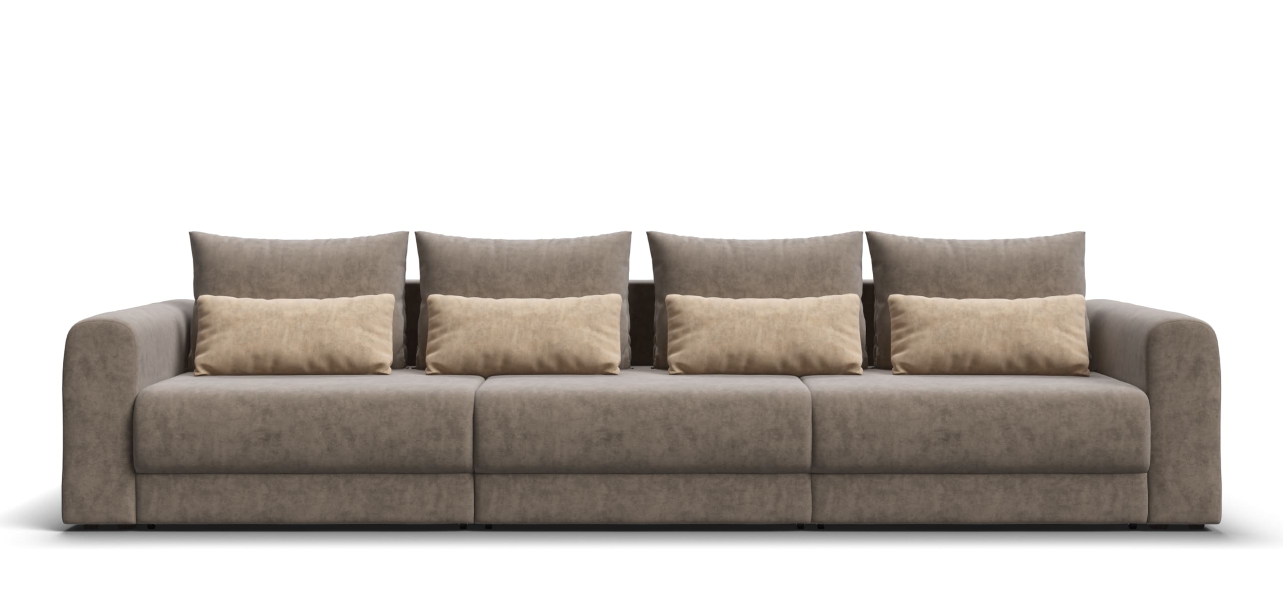 Модульный диван Ричмонд Модуль Макс велюр Роял тауп