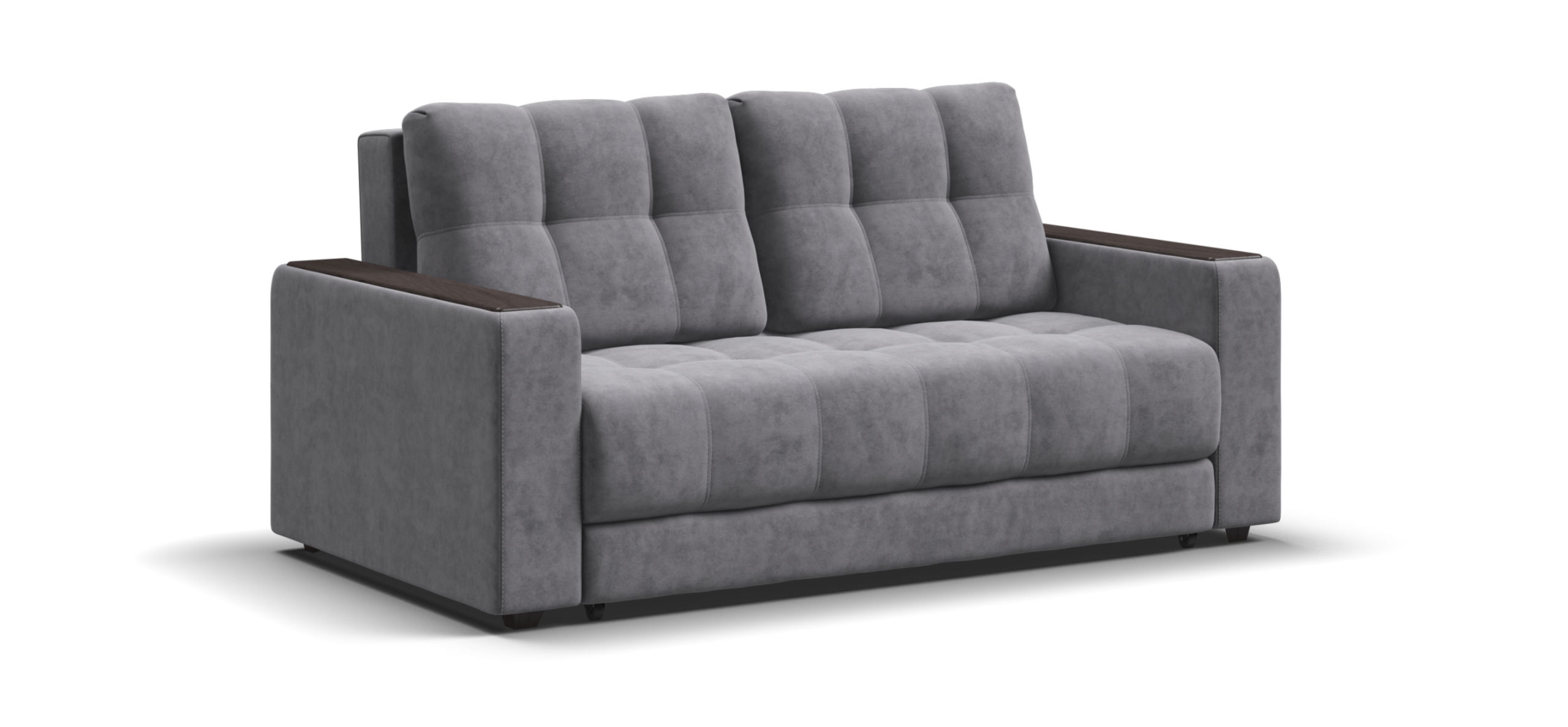 Диван Босс двухместный велюр Роял агат 39700₽